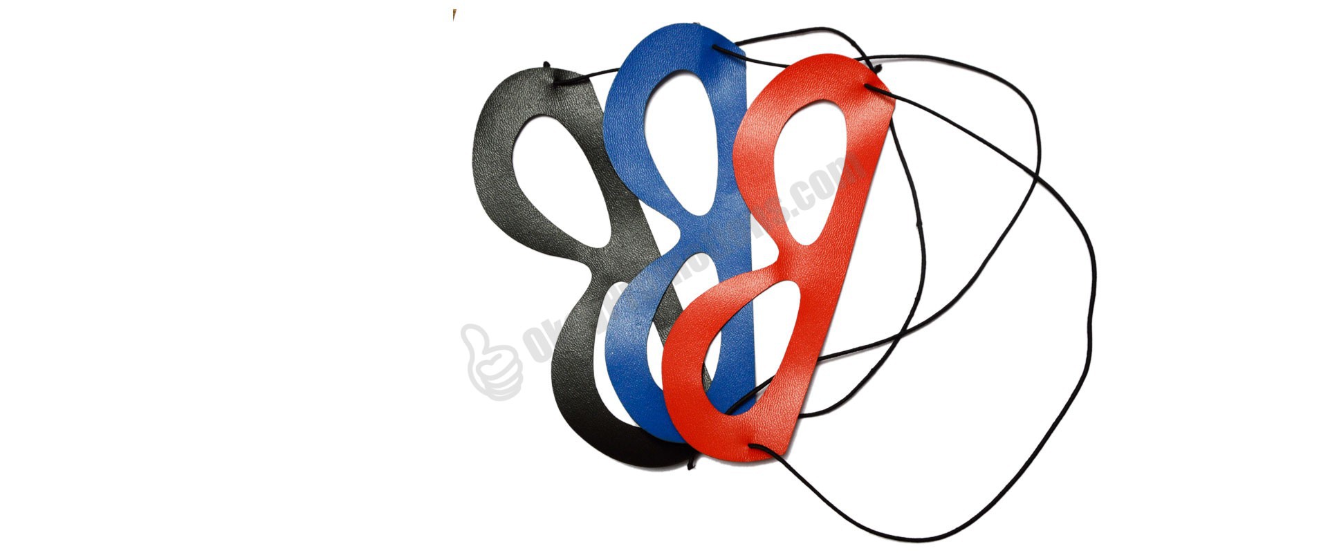 Personalized Logo Imprinted Sales Campaign Events Leather Fabric Promotional Party Superhero Masks Marketing Activities Executive Giveaway Gifts