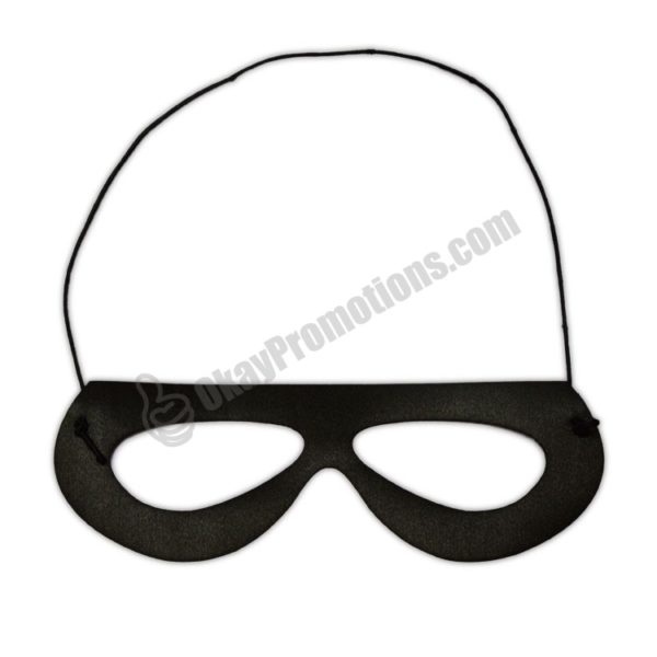 Black Custom Imprinted Promotional Events Campaign Party Favor Supplies Gifts Giveaways Business Sales Marketing Advertising Eye Masks