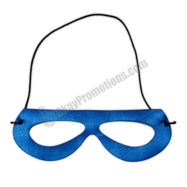 Blue Custom Imprinted Promotional Events Campaign Party Favor Supplies Gifts Giveaways Business Sales Marketing Advertising Eye Masks