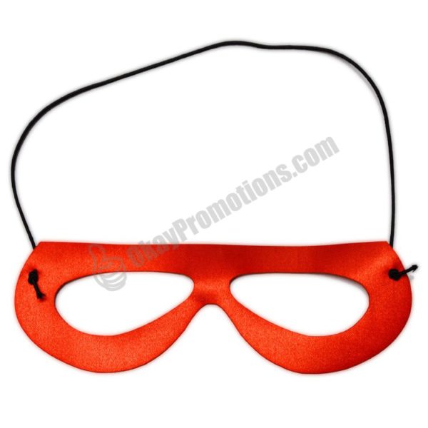 Red Custom Imprinted Promotional Events Campaign Party Favor Supplies Gifts Giveaways Business Sales Marketing Advertising Eye Masks