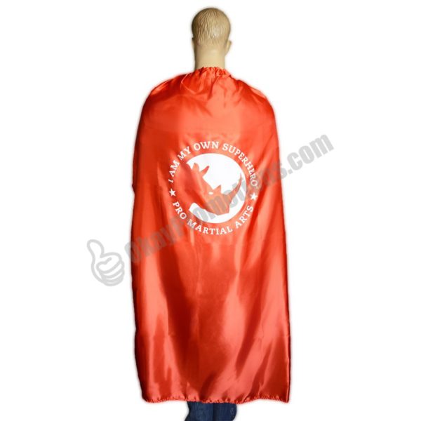 Large Adult Custom Logo Imprinted Business Promotional Superhero Capes Commercial Marketing Advertisement Tradeshow Campaign Activities Giveaways Cloaks
