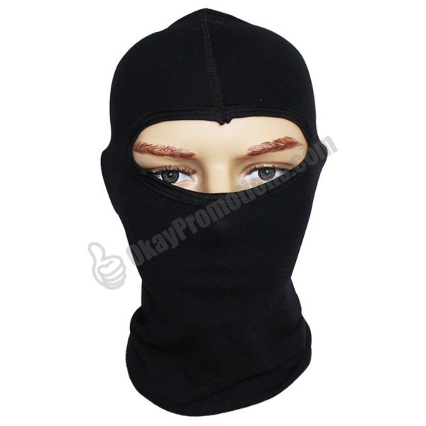 Black Promotional Personalized Logo Wrapped Advertising Masks Marketing Giveaways Masquerade Party Masks Promos
