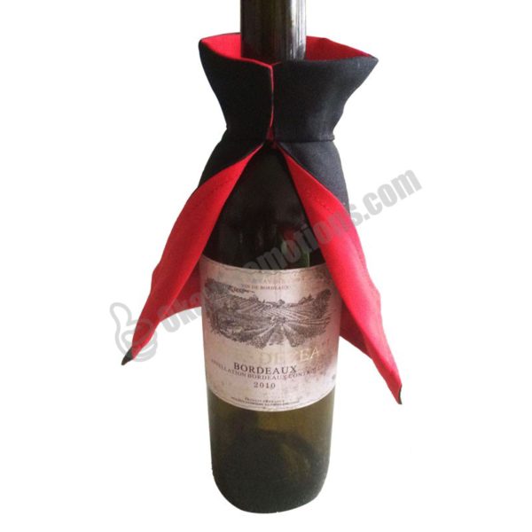 Wines Bottle Capes Liquors Alcoholic Beverages Custom Logo Mini Superhero Capes Promotional Liquors Beverages Drinks Individual Advertisements